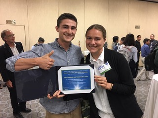 Congratulations to David and Veronika for winning the DOE Office of Science Student and Postdoc Team Science Competition!