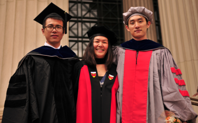 Congratulations to our recent graduates Dr. Hyunho Kim, Dr. Zhengmao Lu and Dr. David Bierman!