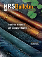 Nenad’s condensation work featured on cover of MRS bulletin
