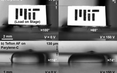 Work on electrowetting-on-dielectric MEMS stage published in APL